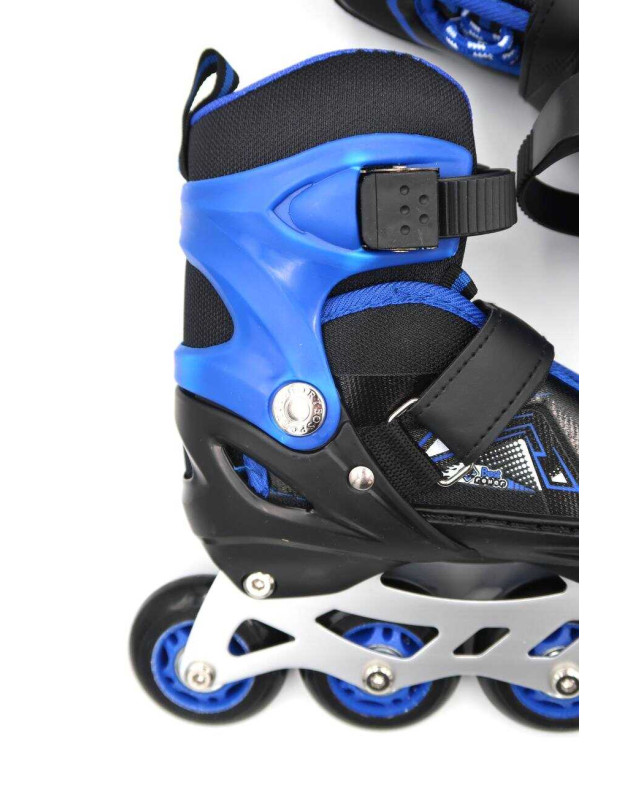 Ролики Best roller для дітей 9566-S синій колесо d=6,5 см в сумці 30-33(р)