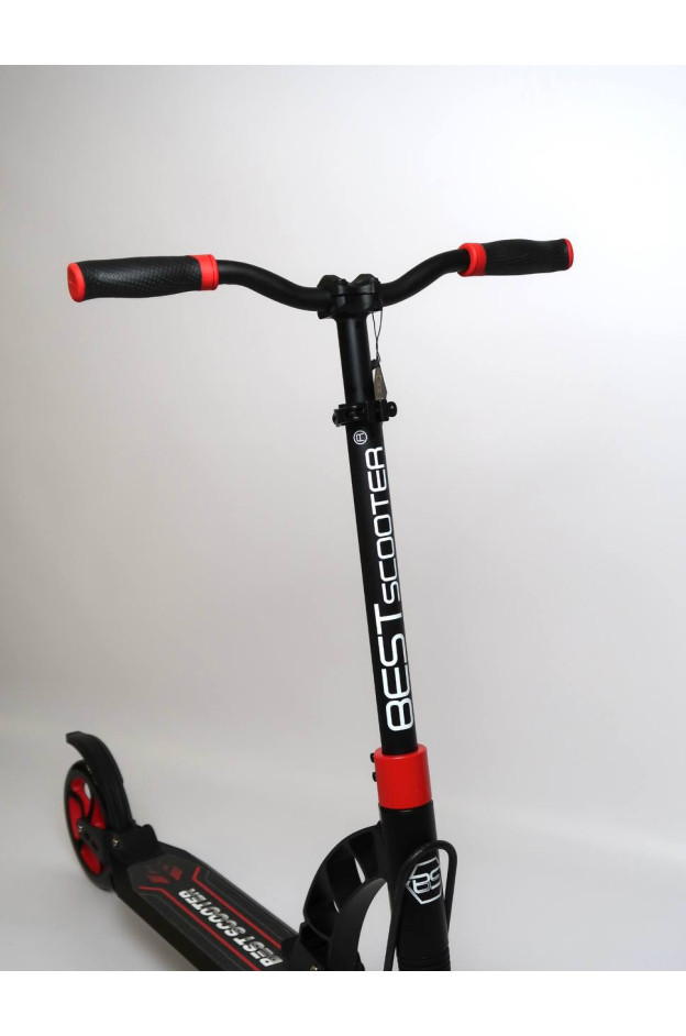 Самокат Best Scooter для дітей 42923 червоний колеса PU 200 мм 2 амортизатора