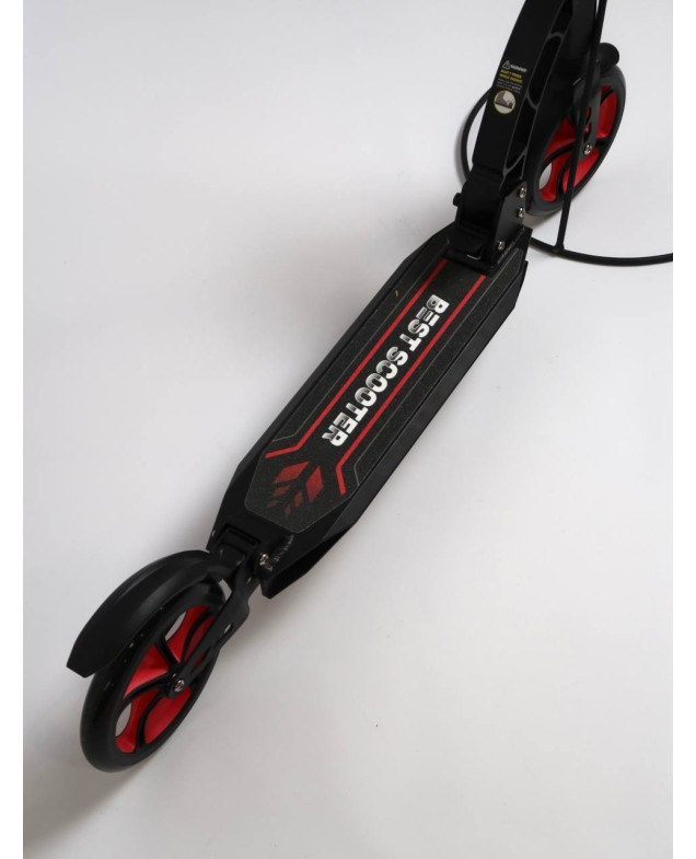 Самокат Best Scooter для дітей 42923 червоний колеса PU 200 мм 2 амортизатора