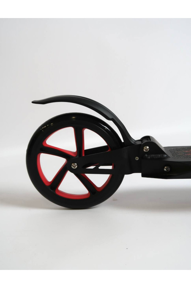Самокат Best Scooter для дітей 42923 червоний колеса PU 200 мм 2 амортизатора