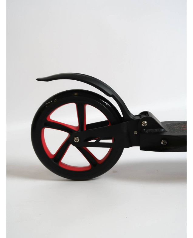 Самокат Best Scooter для дітей 42923 червоний колеса PU 200 мм 2 амортизатора