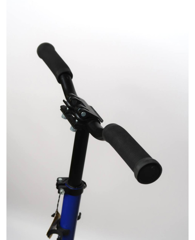 Самокат Best Scooter для дітей 44073 синій/чорний колеса PU 200 мм 2 амортизатора