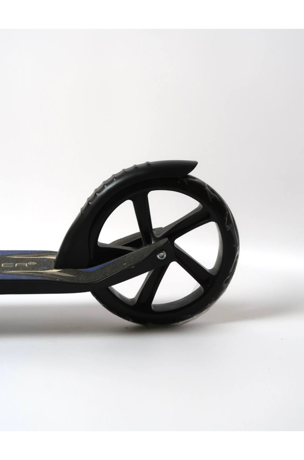 Самокат Best Scooter для дітей 44073 синій/чорний колеса PU 200 мм 2 амортизатора