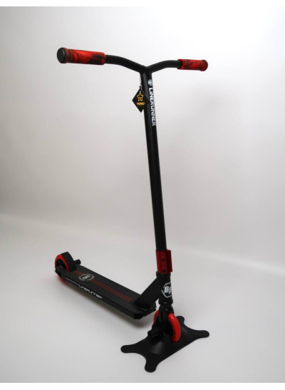Самокат Best Scooter для дітей LR-71405 алюміній чорний/червоний трюковий Runner колеса PU d=110 мм