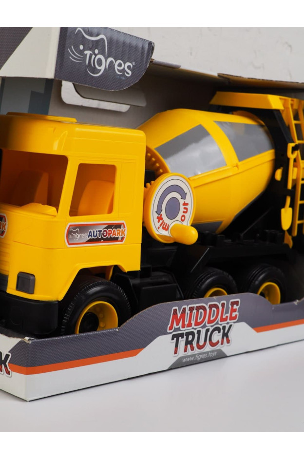 Машинка для хлопчика 39493 Middle Truck бетономішалка
