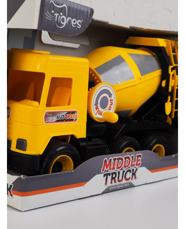 Машинка для хлопчика 39493 Middle Truck бетономішалка