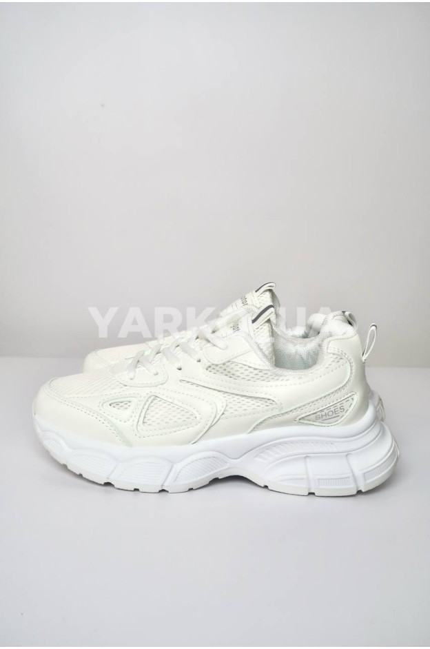 Кросівки NAVIGATOR uni на літо B5507-4 екошкіра/сітка білий Shoes трикутники 38(р)