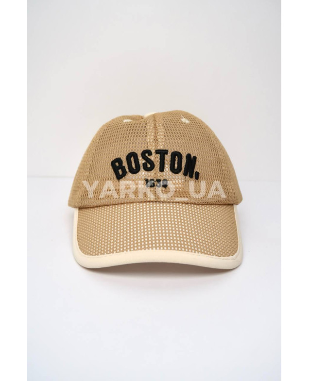 Бейсболка для хлопчиків і дівчаток на літо MR294 сітка мокко BOSTON 52-54(р)