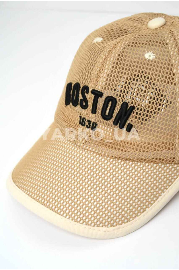 Бейсболка для хлопчиків і дівчаток на літо MR294 сітка мокко BOSTON 52-54(р)