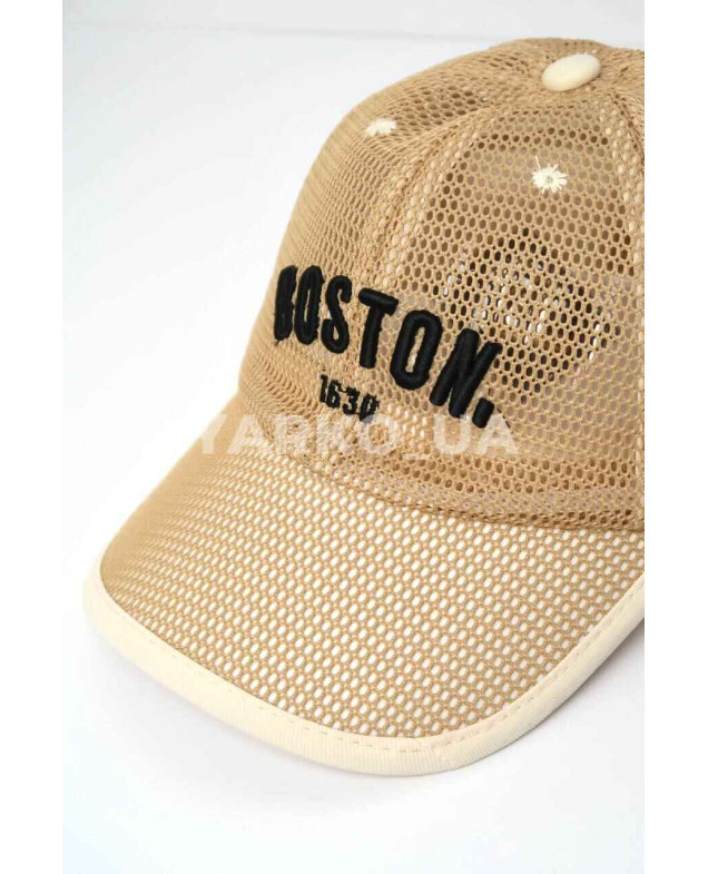 Бейсболка для хлопчиків і дівчаток на літо MR294 сітка мокко BOSTON 52-54(р)