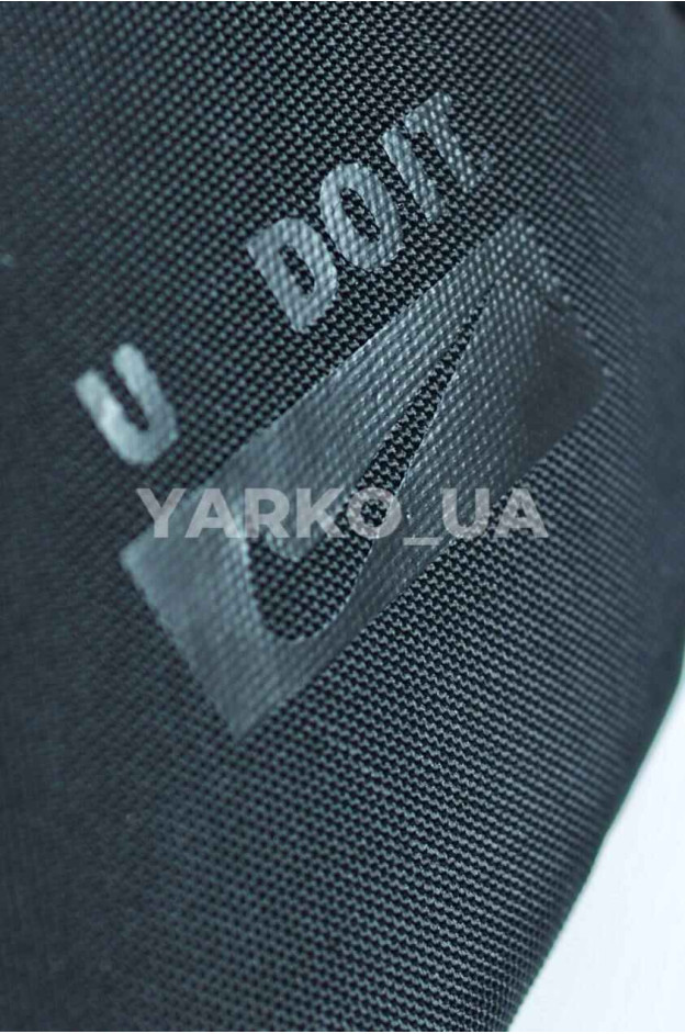 Сумка-бананка для хлопчиків на кожен день 996382 текстиль чорний just do it 23 х 13 х 7 см