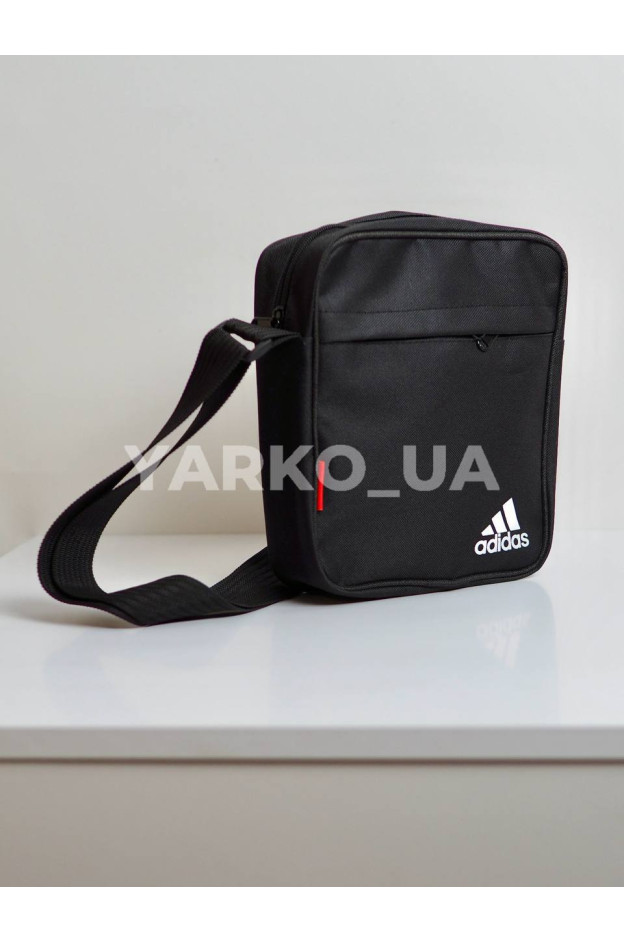 Сумка для хлопчиків на кожен день 996452 текстиль чорний Месенджер Adidas 22 х 19 х 6 см