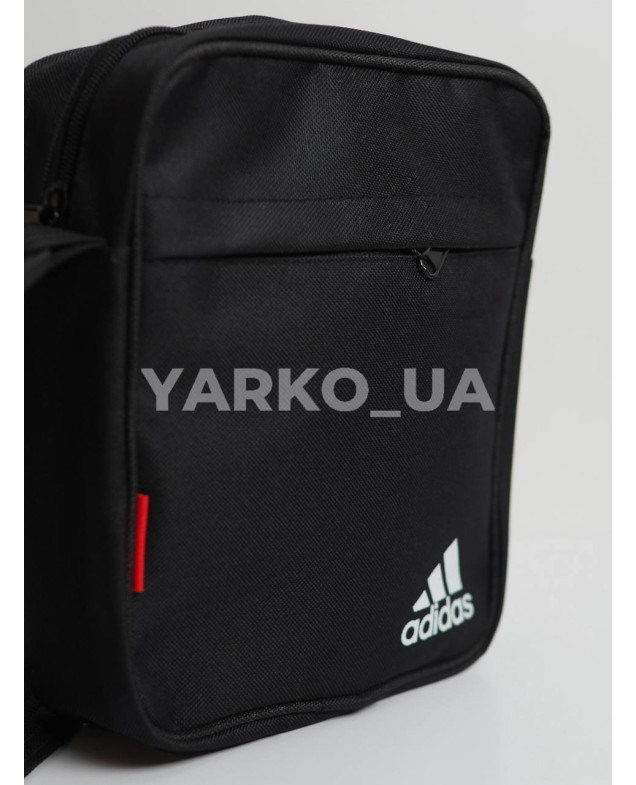 Сумка для хлопчиків на кожен день 996452 текстиль чорний Месенджер Adidas 22 х 19 х 6 см