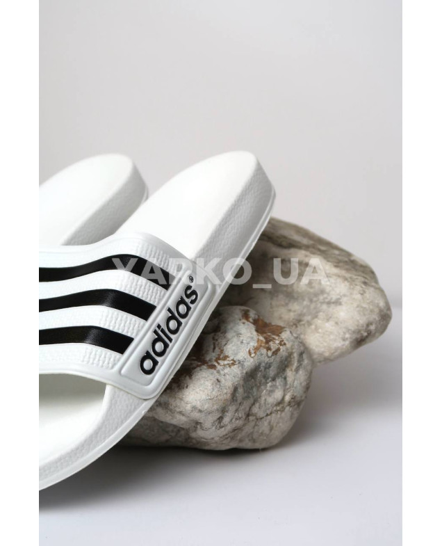 Шльопанці для хлопчиків і дівчат на літо G110-3 піна білий Adidas полоси 39(р)