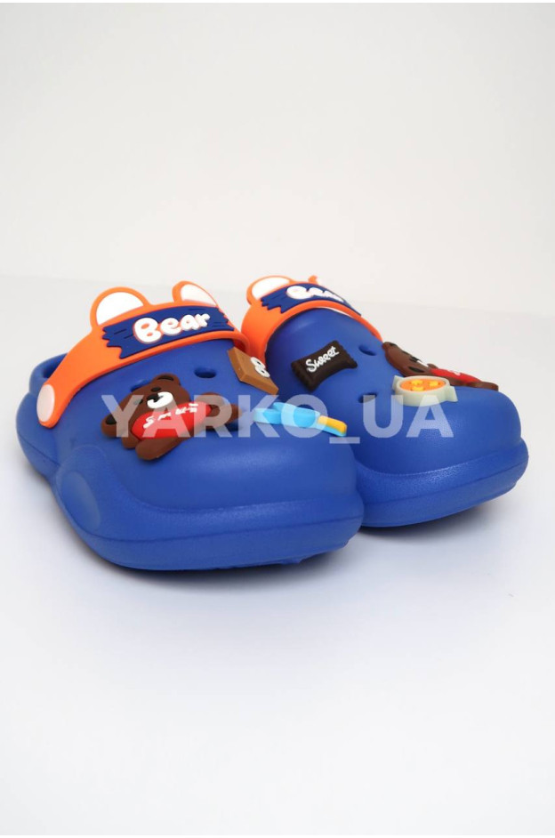 Крокси для хлопчиків на літо 3010B EVA синій Bear 29(р)