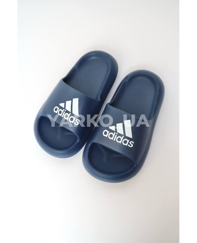 Шльопанці для хлопчиків на літо C300 EVA синій adidas однотонні 30-31(р)