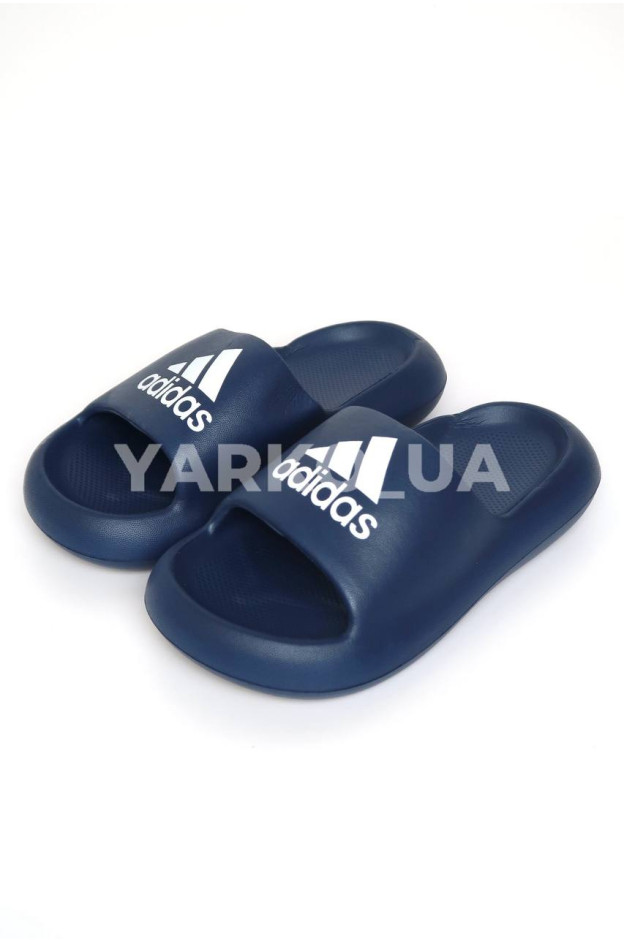 Шльопанці для хлопчиків на літо C300 EVA синій adidas однотонні 30-31(р)