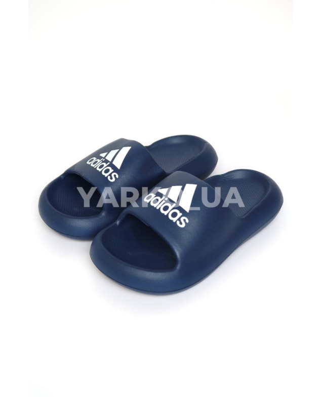 Шльопанці для хлопчиків на літо C300 EVA синій adidas однотонні 30-31(р)