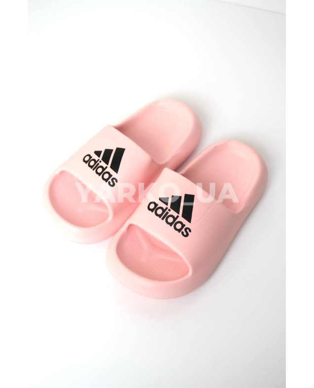 Шльопанці для дівчат на літо C300 EVA рожевий adidas однотонні 30-31(р)