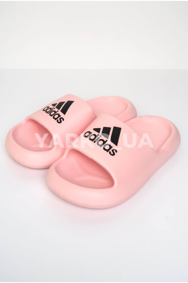 Шльопанці для дівчат на літо C300 EVA рожевий adidas однотонні 30-31(р)