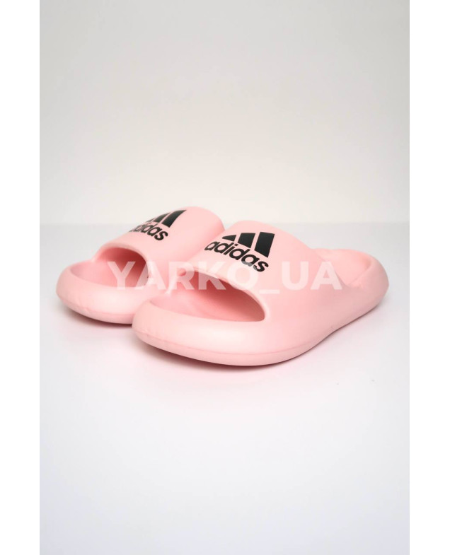 Шльопанці для дівчат на літо C300 EVA рожевий adidas однотонні 30-31(р)