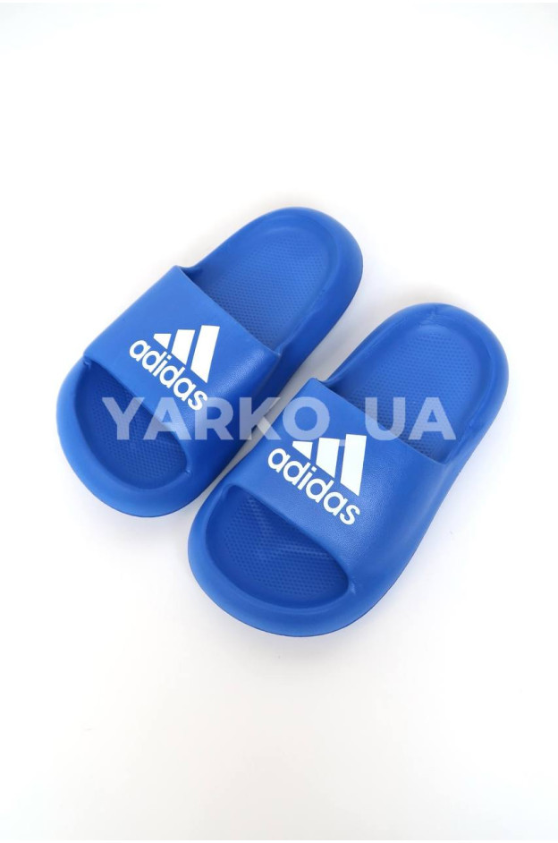 Шльопанці для хлопчиків на літо C300 EVA електрик adidas однотонні 30-31(р)
