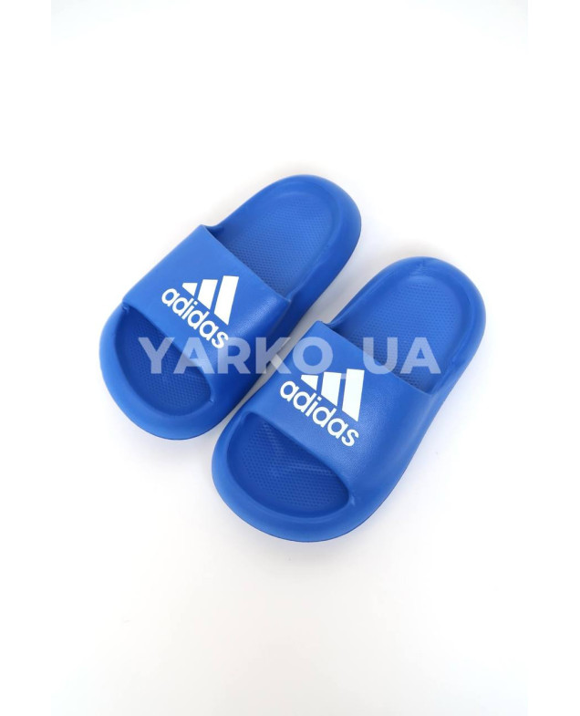 Шльопанці для хлопчиків на літо C300 EVA електрик adidas однотонні 30-31(р)