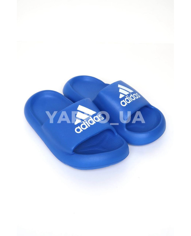 Шльопанці для хлопчиків на літо C300 EVA електрик adidas однотонні 30-31(р)