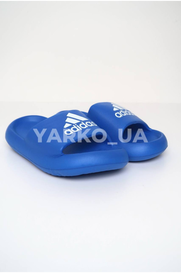 Шльопанці для хлопчиків на літо C300 EVA електрик adidas однотонні 30-31(р)