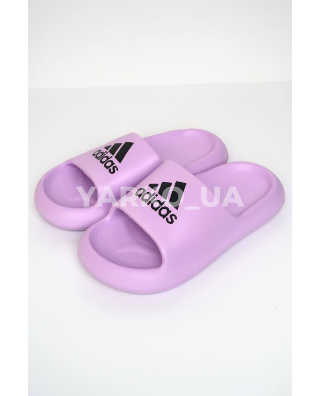 Шльопанці для дівчат на літо C300 EVA ліловий adidas однотонні 32-33(р)