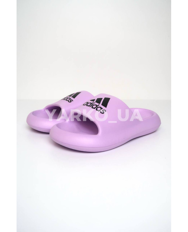 Шльопанці для дівчат на літо C300 EVA ліловий adidas однотонні 32-33(р)