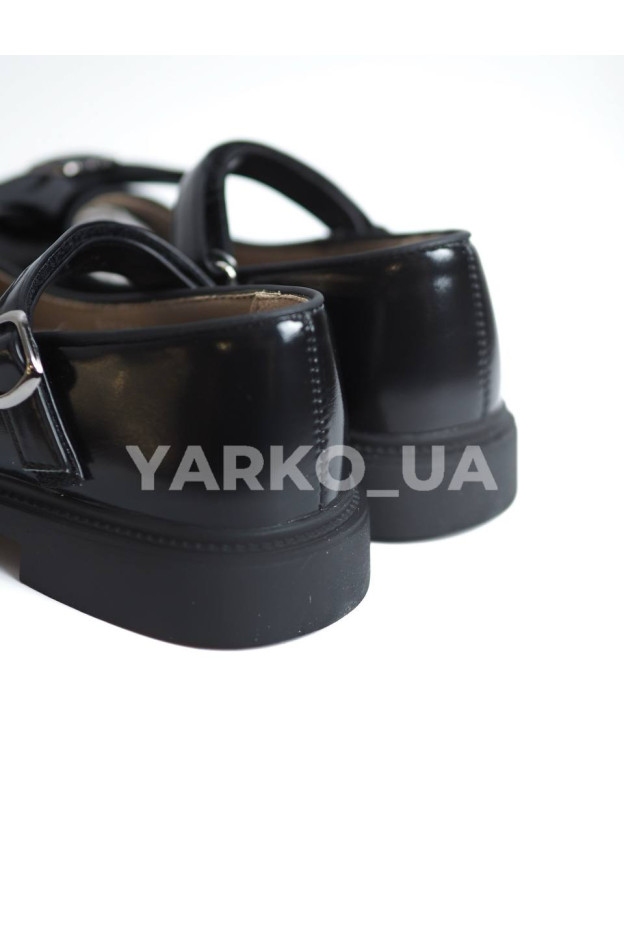 Туфлі Jong Golf для дівчаток у школу весна/осінь B11343-0 екошкіра чорний бантик 31(р)