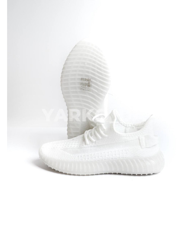 Кросівки Stilli для хлопчиків і дівчаток на літо F02-2A сітка білий Yeezy Boost полоса 37(р)