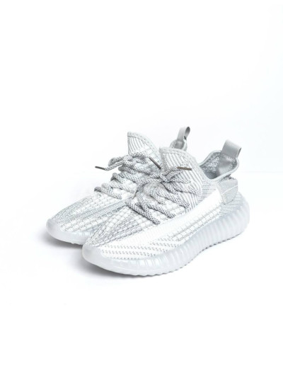 Кросівки GIRNAIVE для хлопчиків і дівчаток на літо A2-3 сітка сірий меланж Yeezy 32(р)