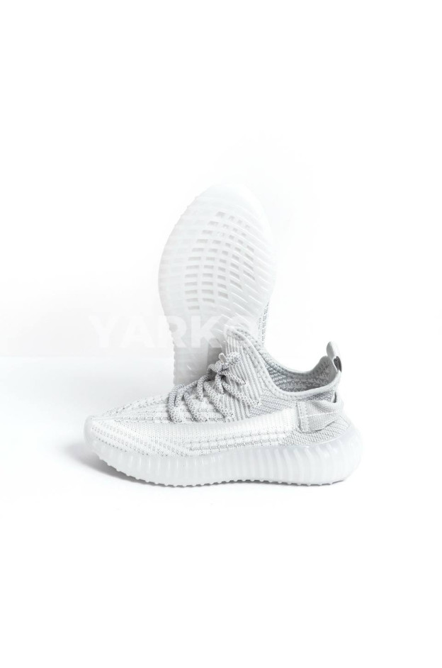 Кросівки GIRNAIVE для хлопчиків і дівчаток на літо A2-3 сітка сірий меланж Yeezy 32(р)