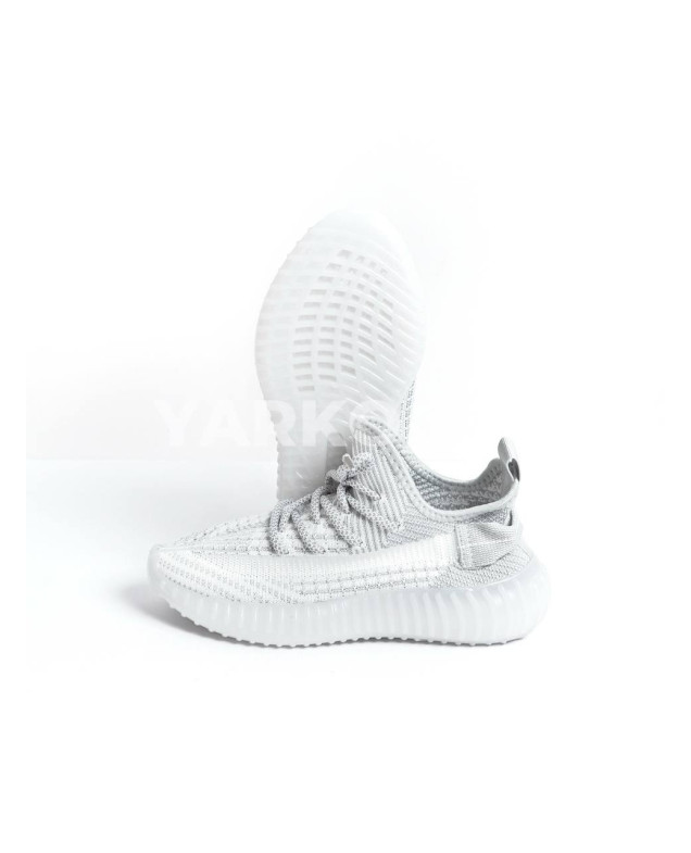 Кросівки GIRNAIVE для хлопчиків і дівчаток на літо A2-3 сітка сірий меланж Yeezy 32(р)