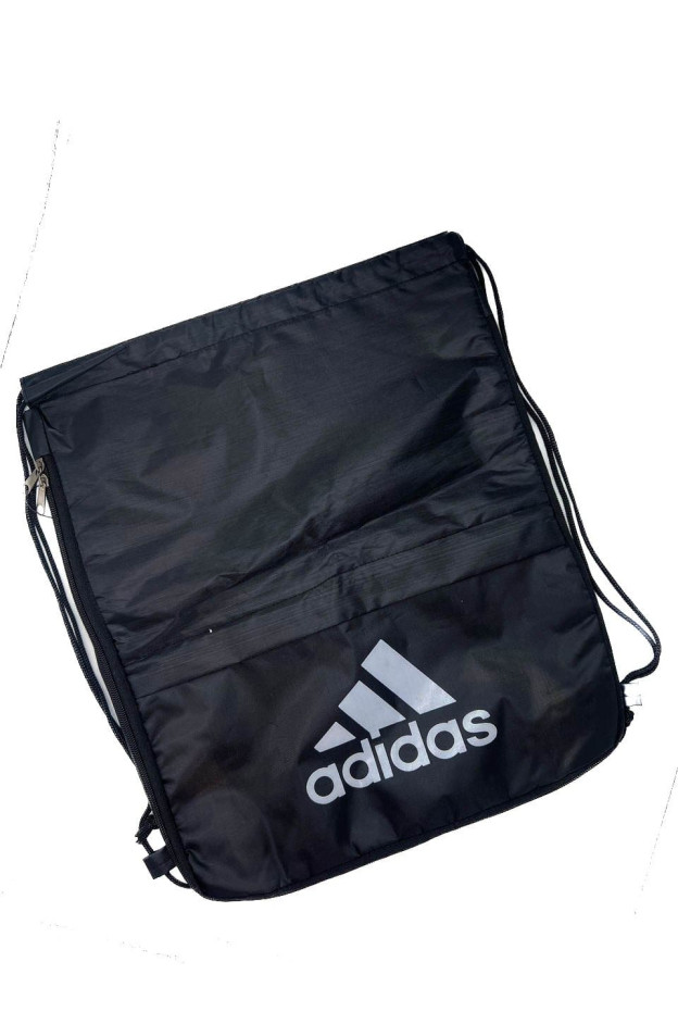 Сумка для дівчинки або для хлопчика 996496 пе чорний 42*34 з утяжками Adidas блискавка