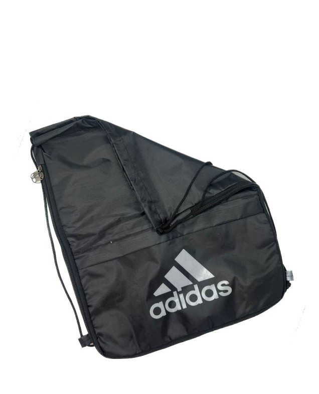 Сумка для дівчинки або для хлопчика 996496 пе чорний 42*34 з утяжками Adidas блискавка