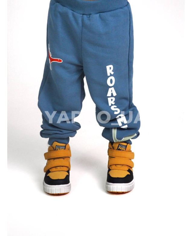 Костюм MACKAYS для хлопчиків весна/осінь 3650-041 котон сизий ROARSOME 92(р)