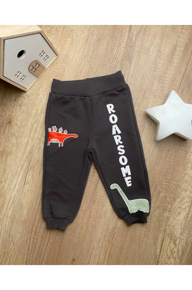 Костюм для хлопчика весна/осінь 3650-041 котон антрацит ROARSOME 92(р)