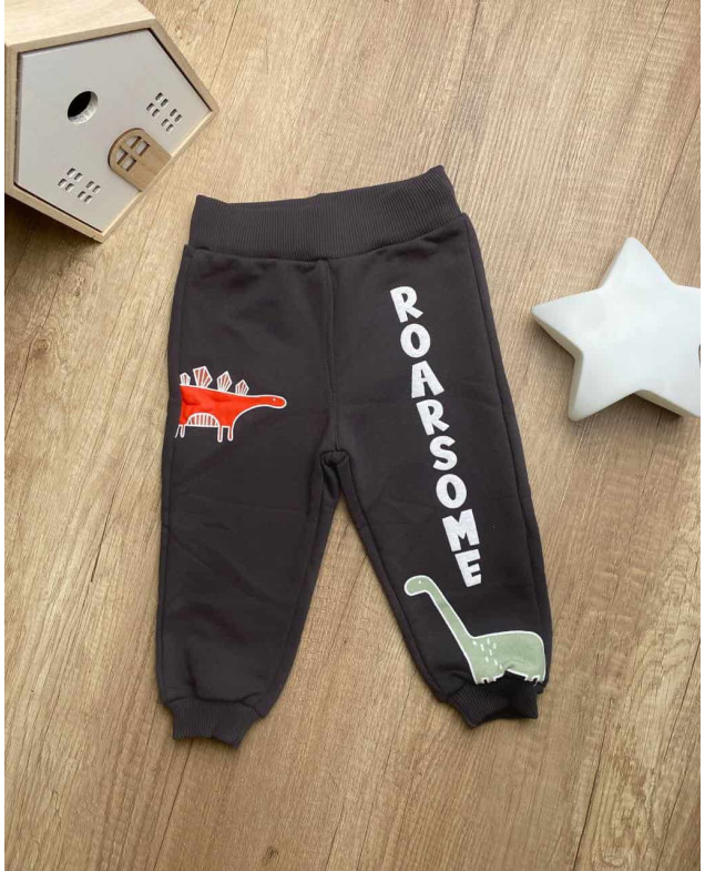 Костюм для хлопчика весна/осінь 3650-041 котон антрацит ROARSOME 92(р)
