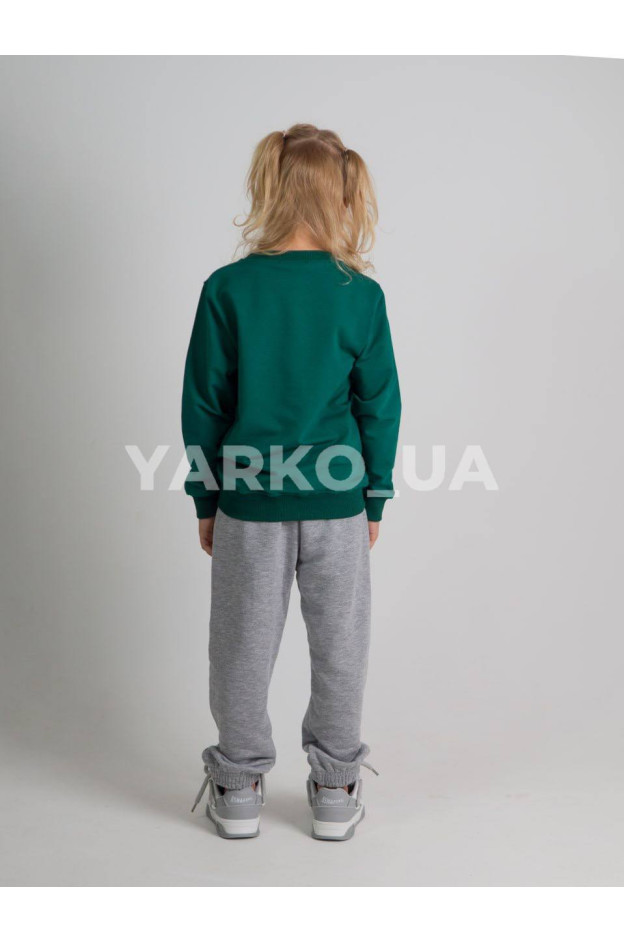 Брюки спортивні MACKAYS для хлопчика або дівчинки весна/осінь 3304-012 котон сірий джогери база 110(р)