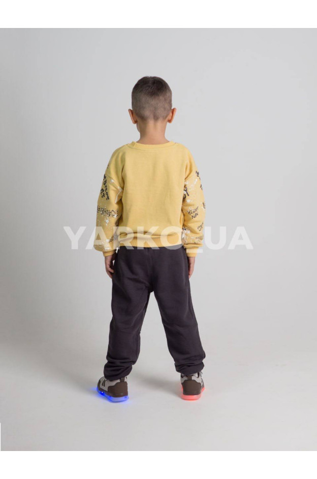 Костюм MACKAYS для хлопчика весна/осінь 3650-052 котон жовтий/сірий ENJOY 92(р)