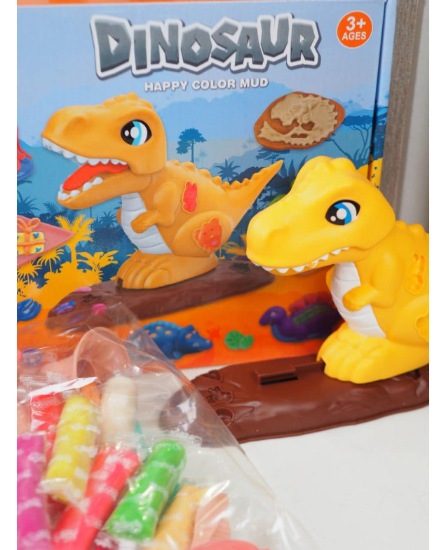Тісто для ліплення для дітей 8653 Dinosaur з аксесуарами