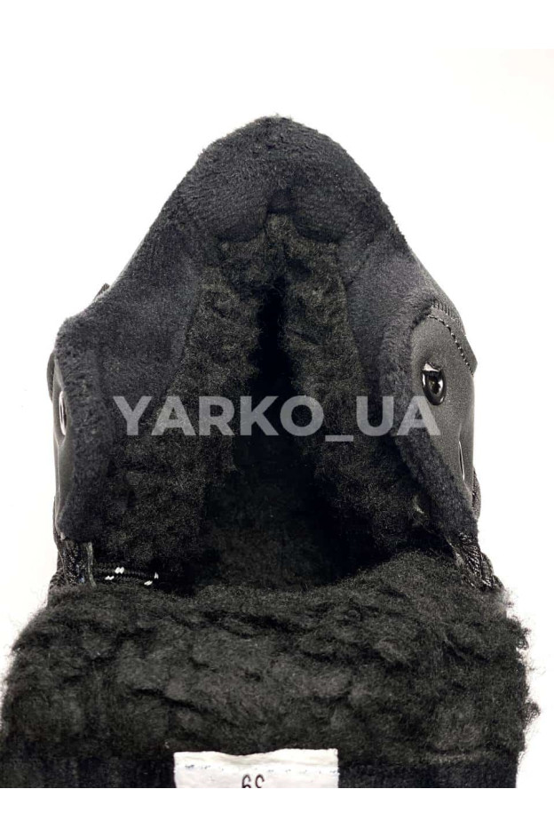 Черевики Stilli для хлопчика на зиму H890-4 екошкіра/хутро чорний/білий Profisport 37(р)