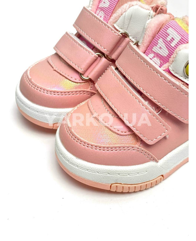 Черевики Tom.m для дівчинки весна/осінь 10232E екошкіра/велюр рожевий Fashion 18(р)
