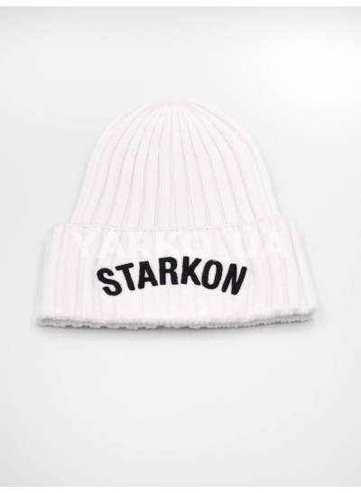 Шапка Glory Kids для хлопчика і дівчинки 9159 віскоза/еластан білий STARKON 52-54(р)