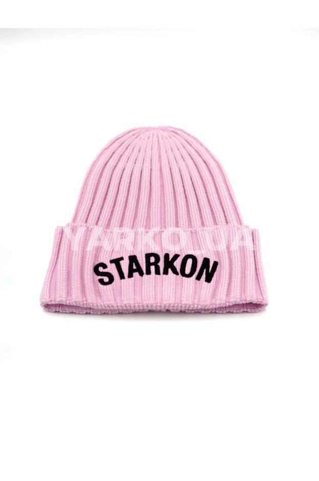 Шапка Glory Kids для дівчинки весна/осінь 9159 віскоза/еластан рожевий STARKON 52-54(р)