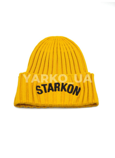 Шапка Glory Kids для хлопчика і дівчинки 9159 віскоза/еластан гірчиця STARKON 52-54(р)