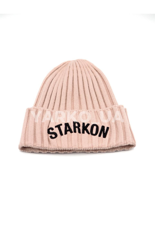 Шапка Glory Kids для дівчинки весна/осінь 9159 віскоза/еластан світлий беж STARKON 52-54(р)